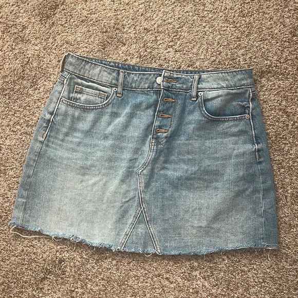 Denim mini skirt - Picture 1 of 4